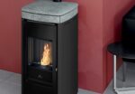 Yana 7/9+ Evo EdilKamin Σόμπα Pellet φυσική πέτρα