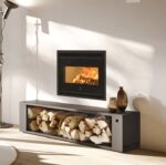 Firebox EVO 49 EdilKamin ενεργειακή κασέτα ξύλου με αεραγωγό.