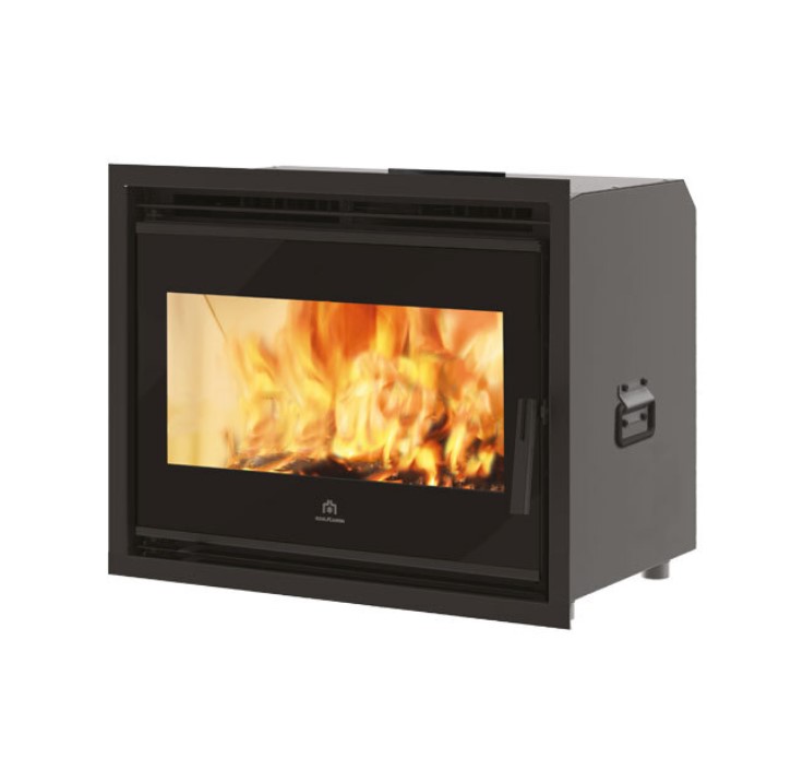 Firebox EVO 49 EdilKamin ενεργειακή κασέτα ξύλου με αεραγωγό.