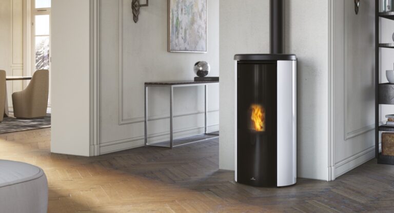 Lumea 7/9+ Σόμπα Pellet EdilKamin επένδυση με γυαλί λευκό