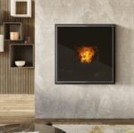 Pellkamin H 17 τζάκι-καλοριφέρ pellet της EdilKamin.