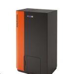 Prisma H 22/27 λέβητας pellet της EdilKamin με ενσωματωμένη δεξαμενή αποθήκευσης 100 λίτρων.